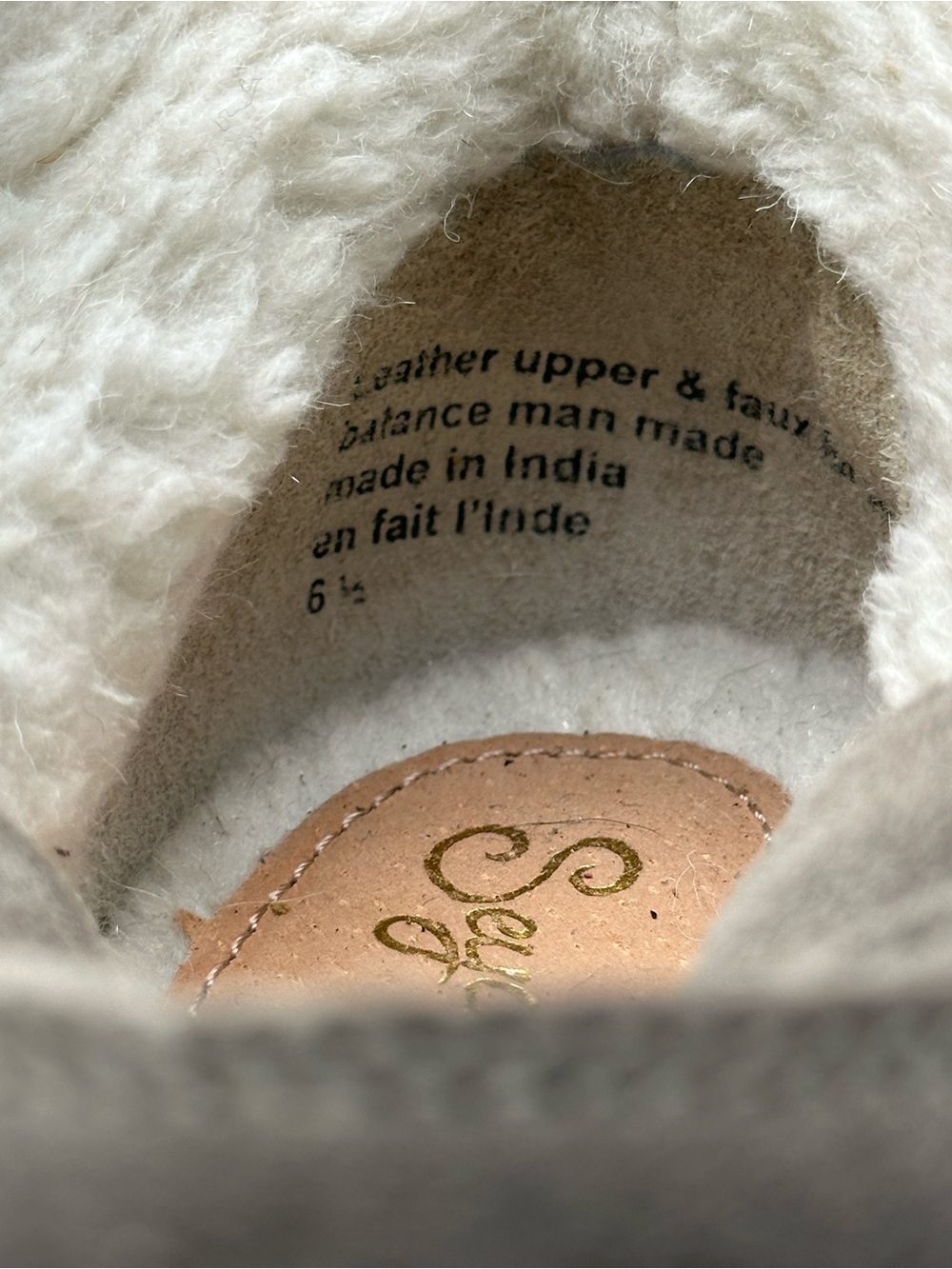 Seychelles Faux Fur Gray Ankle Suede Leather Boots Side Zip - Picture 11 of 12